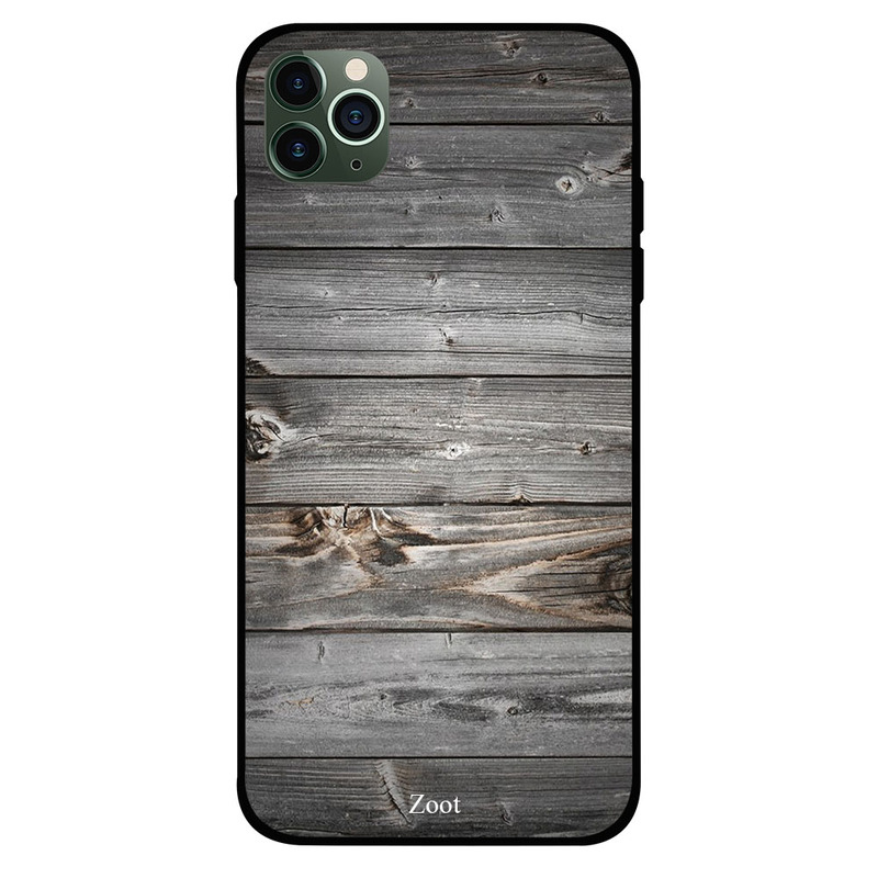 

Zoot Apple iPhone 11 Pro Max Mobile Phone Back Cover, Wooden Black