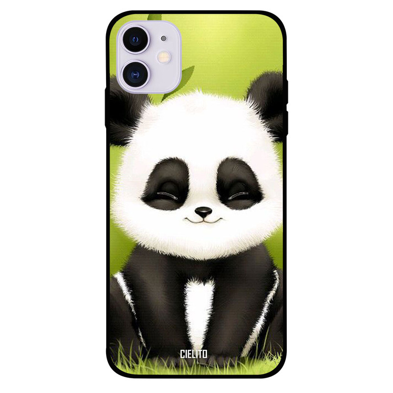 

Cielito Apple iPhone 11 Mobile Phone Back Cover, Cute Little Panda
