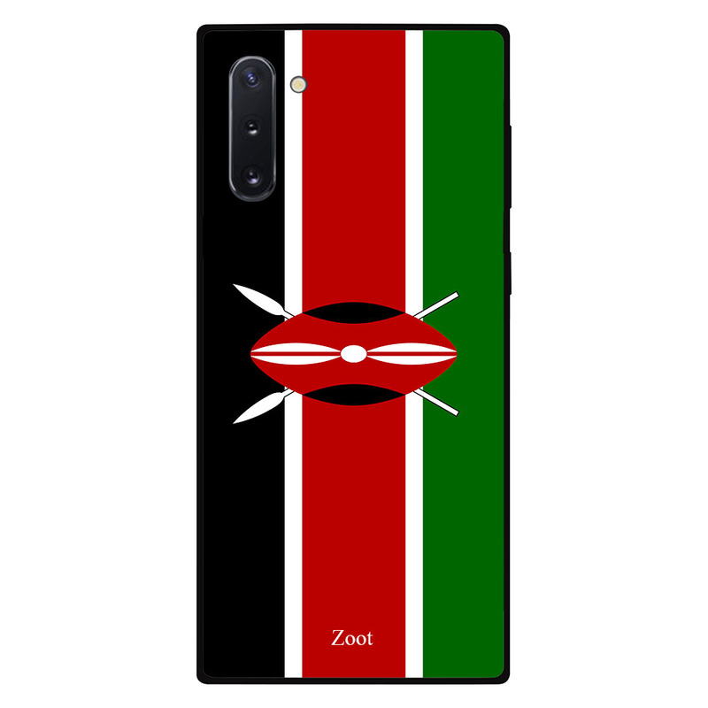 

Zoot Samsung Note 10 Mobile Phone Back Cover, Kenya Flag