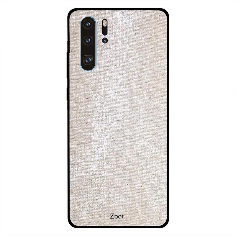 

Zoot Huawei P30 Pro Mobile Phone Back Cover, Cream White Cloth Pattern