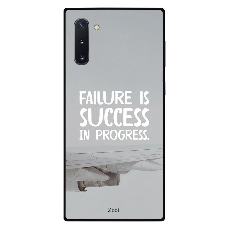 

Zoot Samsung Note 10 Mobile Phone Back Cover, Failure Is Success In Progress