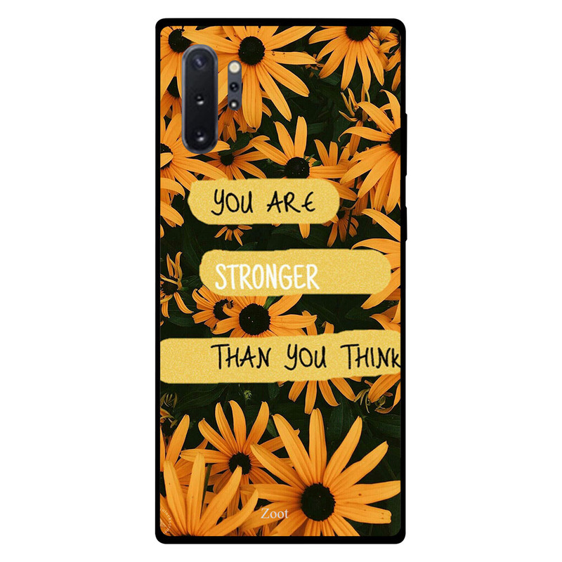 

Zoot Samsung Note Plus Mobile Phone Back Cover, You Are Stronger Than You Think