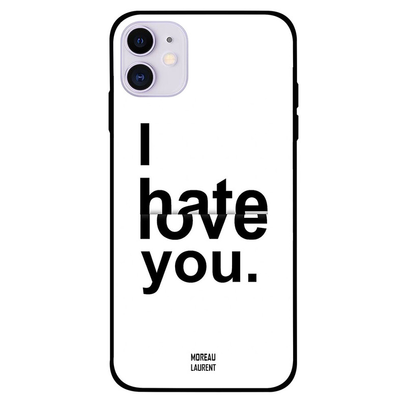 

Moreau Laurent Apple iPhone 11 Mobile Phone Back Cover, I Hate & Love You