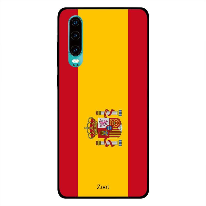 

Zoot Huawei P30 Mobile Phone Back Cover, Spain Flag