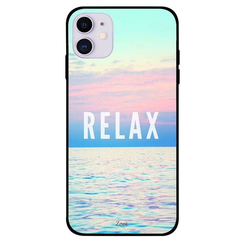

Zoot Apple iPhone 11 Mobile Phone Back Cover, Relax
