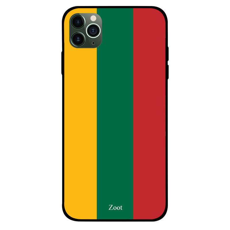 

Zoot Apple iPhone 11 Pro Max Mobile Phone Back Cover, Lithuania Flag