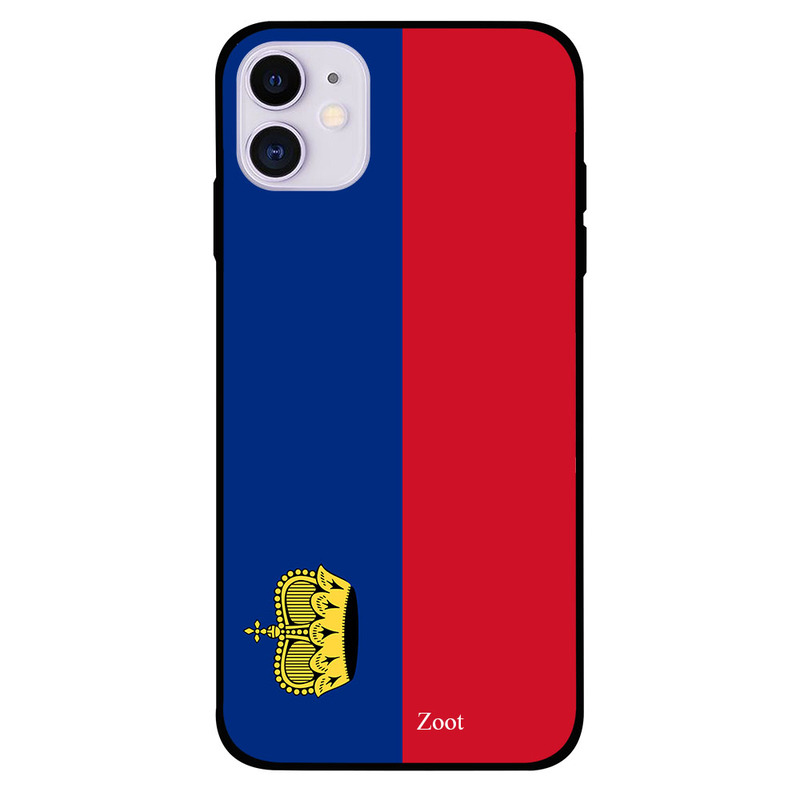 

Zoot Apple iPhone 11 Mobile Phone Back Cover, Liechtenstein Flag