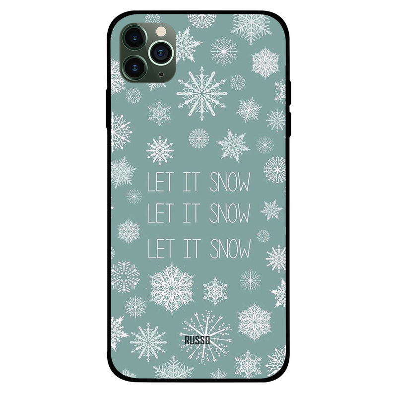 

Russo Apple iPhone 11 Pro Mobile Phone Back Cover, Let It Snow