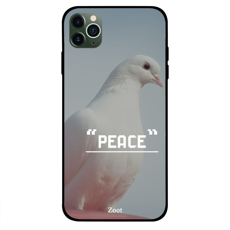 

Zoot Apple iPhone 11 Pro Max Mobile Phone Back Cover, Peace