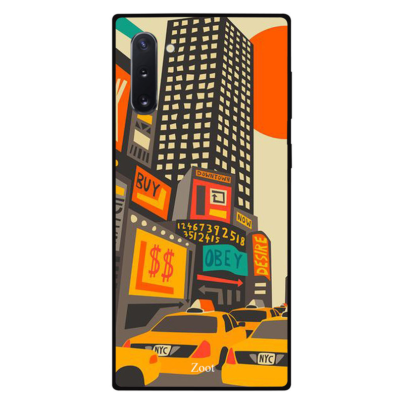 

Zoot Samsung Note 10 Mobile Phone Back Cover, Time Square