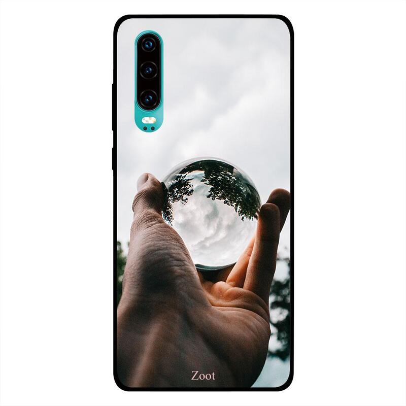 

Zoot Huawei P30 Mobile Phone Back Cover, Glass Sphere