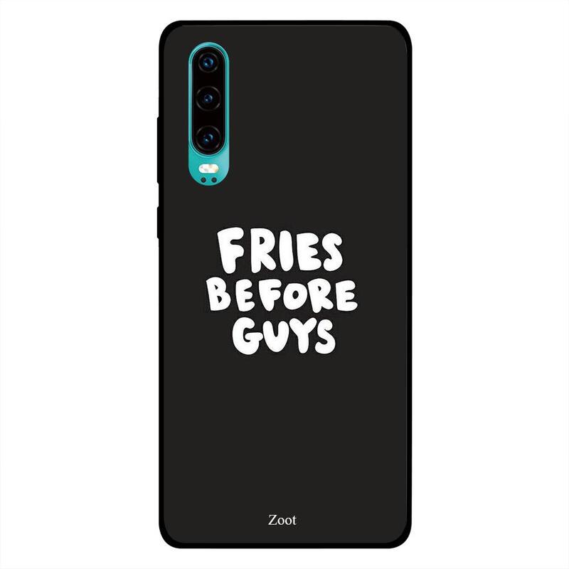 

Zoot Huawei P30 Mobile Phone Back Cover, Fries Before Guys 1