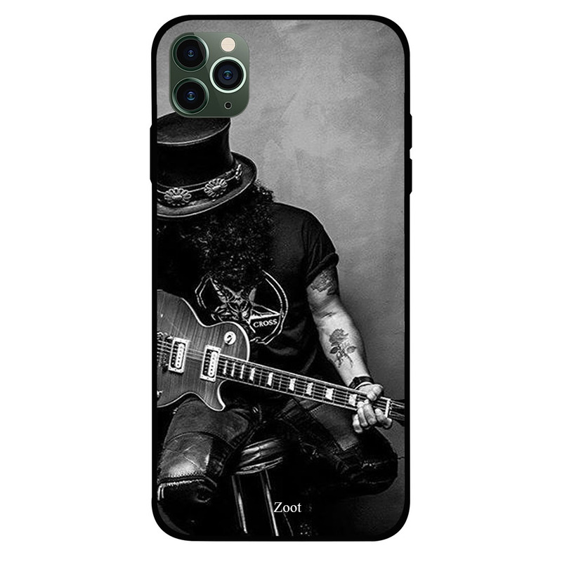 

Zoot Apple iPhone 11 Pro Max Mobile Phone Back Cover, Cross Music