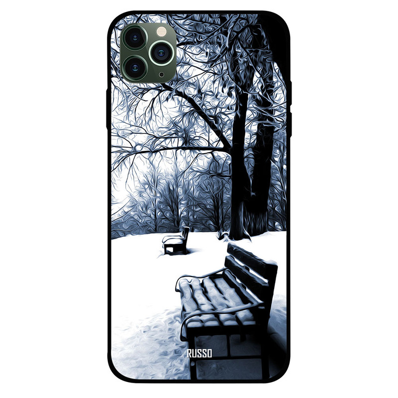 

Russo Apple iPhone 11 Pro Mobile Phone Back Cover, Snow Park