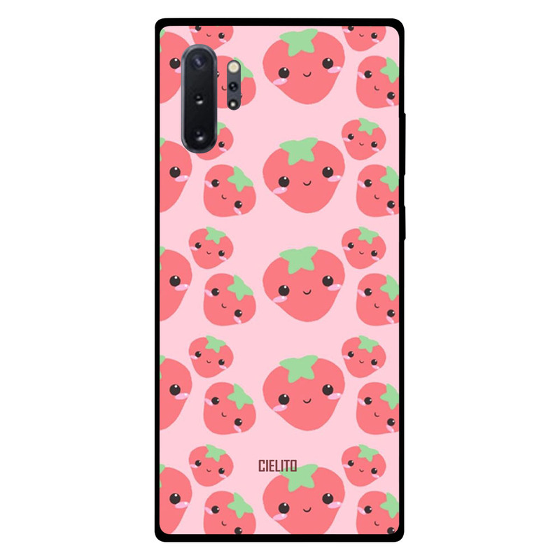

Cielito Samsung Note Plus Mobile Phone Back Cover, Strawberry Print
