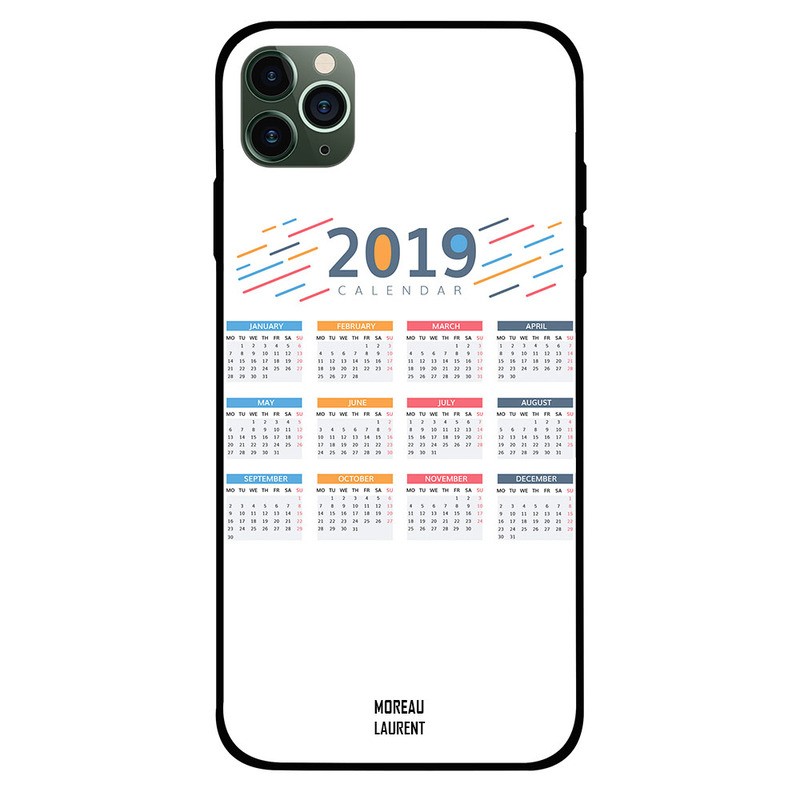 

Moreau Laurent Apple iPhone 11 Pro Max Mobile Phone Back Cover, 2019 Calendar