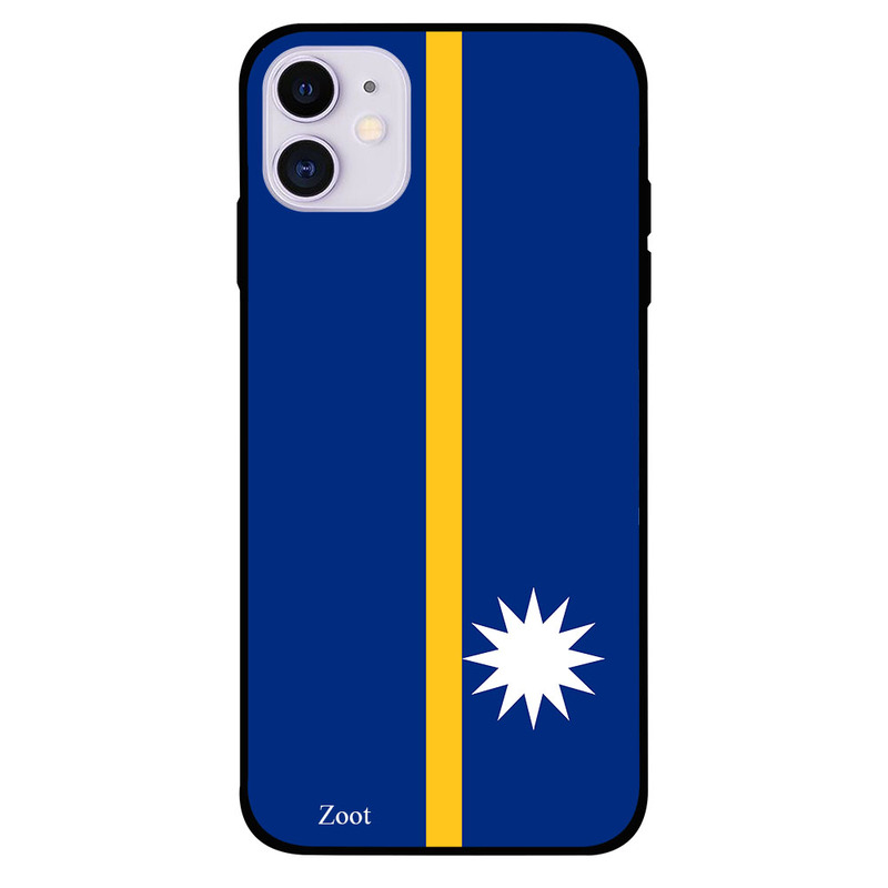 

Zoot Apple iPhone 11 Mobile Phone Back Cover, Nauru Flag