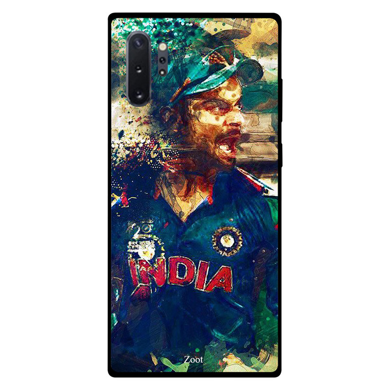 

Zoot Samsung Note Plus Mobile Phone Back Cover, Aggressive Indian Captain