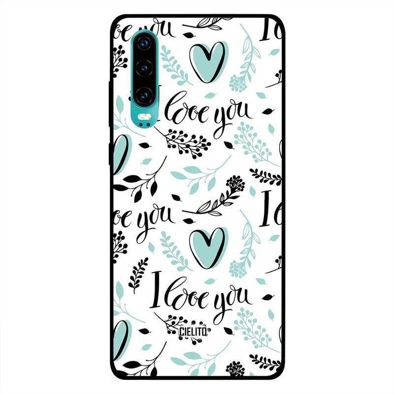 

Cielito Huawei P30 Mobile Phone Back Cover, Love Prints