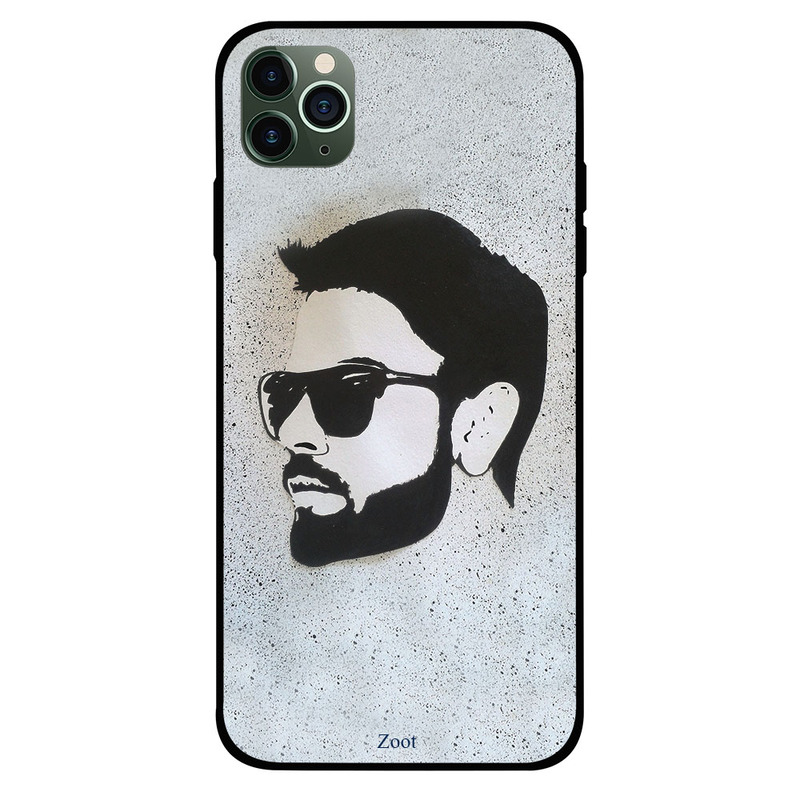 

Zoot Apple iPhone 11 Pro Max Mobile Phone Back Cover, Virat Kohli Mask