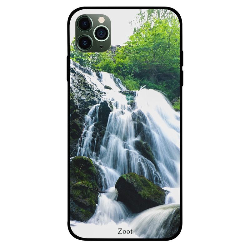 

Zoot Apple iPhone 11 Pro Max Mobile Phone Back Cover, Waterfall