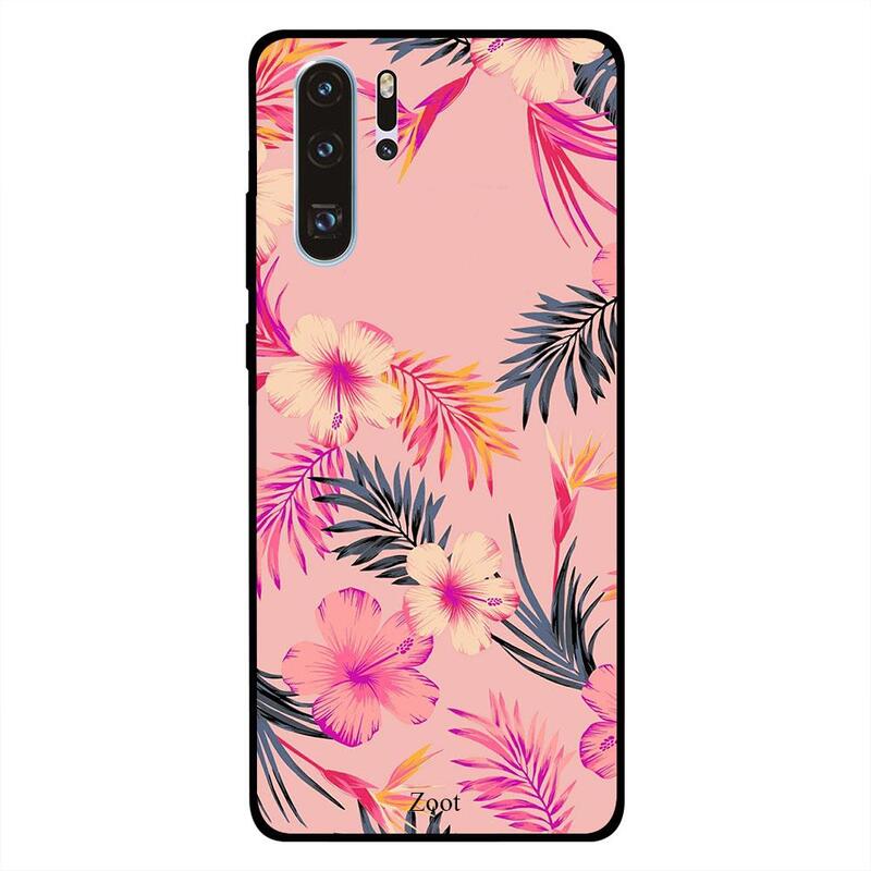 

Zoot Huawei P30 Pro Mobile Phone Back Cover, Leaves And Lilies