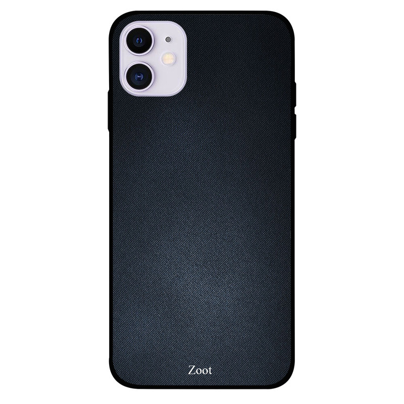 

Zoot Apple iPhone 11 Mobile Phone Back Cover, Black Jeans Pattern