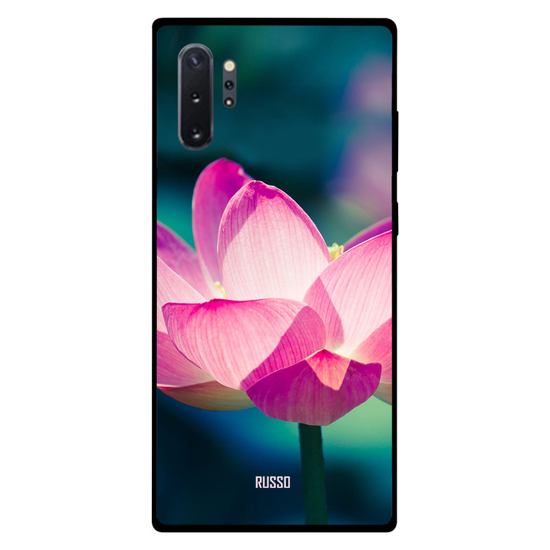 

Russo Samsung Note Plus Mobile Phone Back Cover, Glowing Lotus