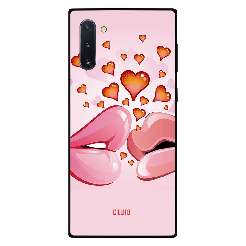 

Cielito Samsung Note 10 Mobile Phone Back Cover, Love Lips