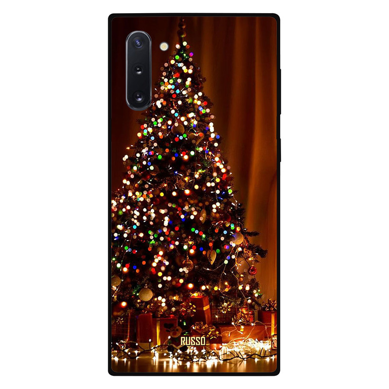

Russo Samsung Note 10 Mobile Phone Back Cover, Enlighted Christmas Tree
