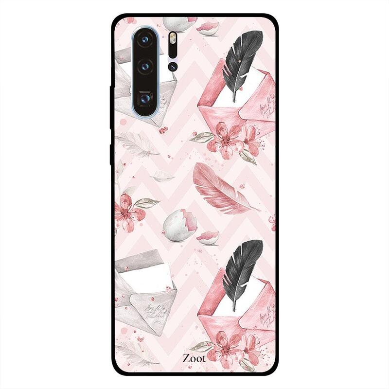 

Zoot Huawei P30 Pro Mobile Phone Back Cover, Envelope Feather
