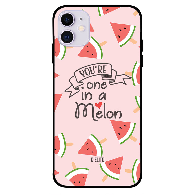 

Cielito Apple iPhone 11 Mobile Phone Back Cover, One in a Melon