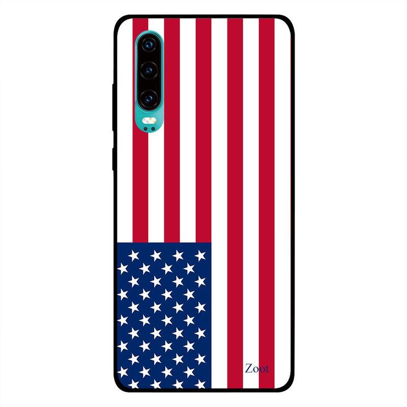 

Zoot Huawei P30 Mobile Phone Back Cover, United States Of America Flag