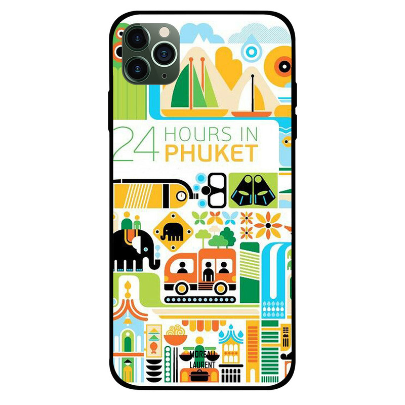 

Moreau Laurent Apple iPhone 11 Pro Mobile Phone Back Cover, 24 Hours in Phuket