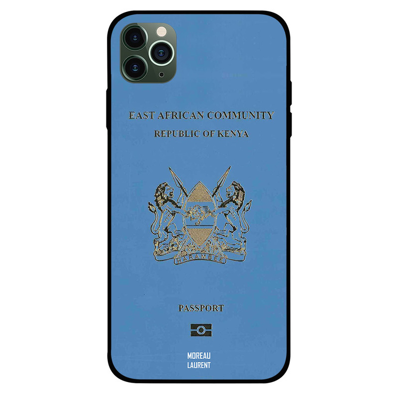 

Moreau Laurent Apple iPhone 11 Pro Mobile Phone Back Cover, Kenya Passport