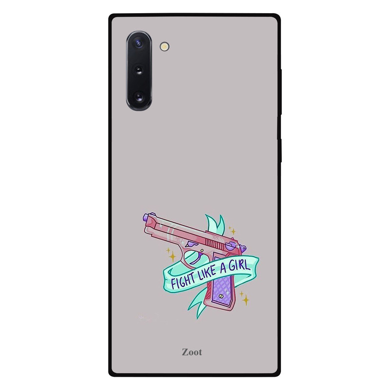 

Zoot Samsung Note 10 Mobile Phone Back Cover, Fight Like A Girl
