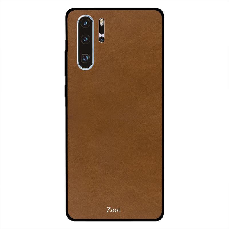 

Zoot Huawei P30 Pro Mobile Phone Back Cover, Brown Leather Pattern