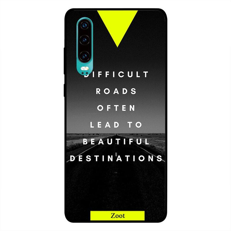 

Zoot Huawei P30 Mobile Phone Back Cover, Difficult Roads