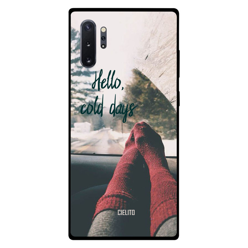

Cielito Samsung Note Plus Mobile Phone Back Cover, Hello Cold Days