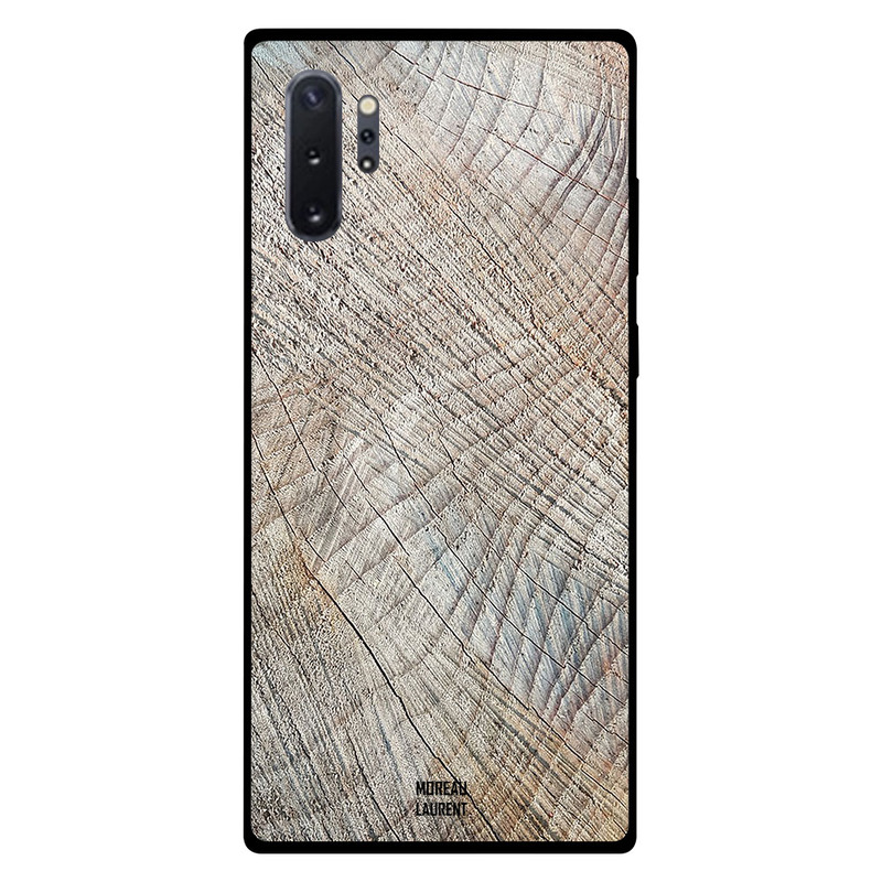 

Moreau Laurent Samsung Note Plus Mobile Phone Back Cover, Cracks on Wood Pattern