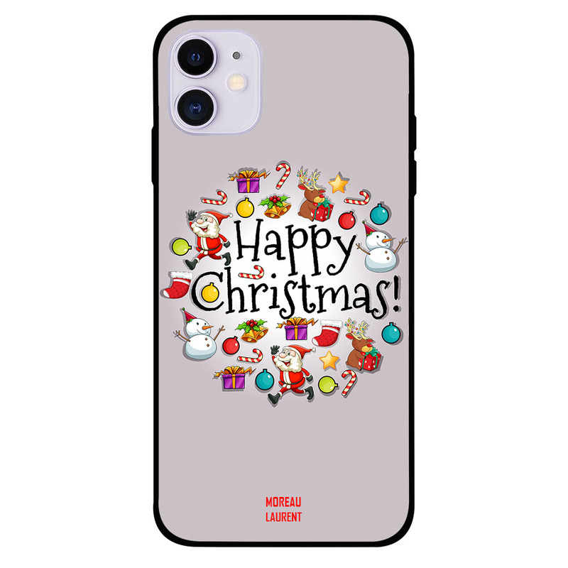 

Moreau Laurent Apple iPhone 11 Mobile Phone Back Cover, Merry Christmas Tags
