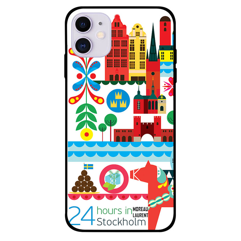 

Moreau Laurent Apple iPhone 11 Mobile Phone Back Cover, 24 Hours in Stockholm