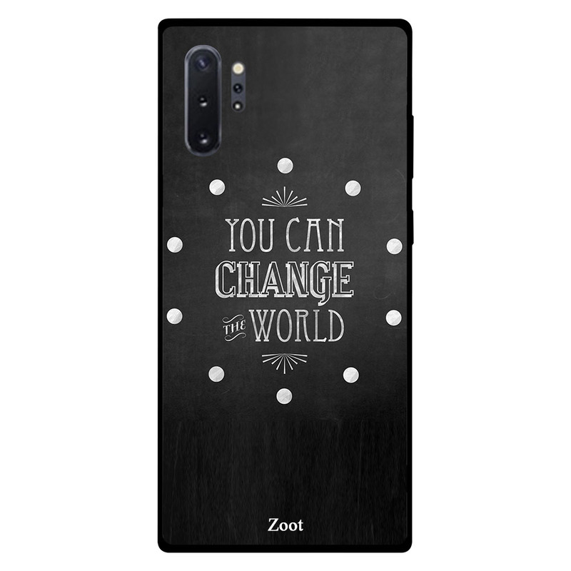 

Zoot Samsung Note Plus Mobile Phone Back Cover, You Can Change The World