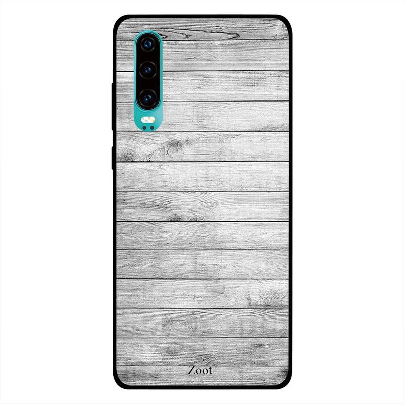 

Zoot Huawei P30 Mobile Phone Back Cover, Wooden White