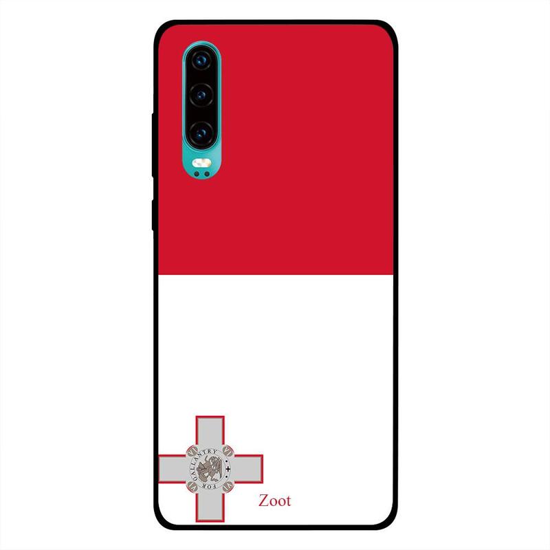 

Zoot Huawei P30 Mobile Phone Back Cover, Malta Flag
