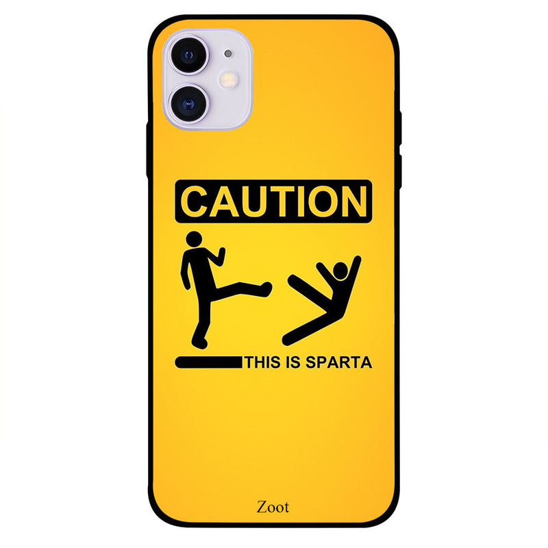 

Zoot Apple iPhone 11 Mobile Phone Back Cover, This Is Sparta