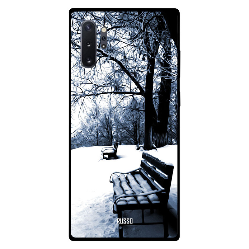 

Russo Samsung Note Plus Mobile Phone Back Cover, Snow Lake House