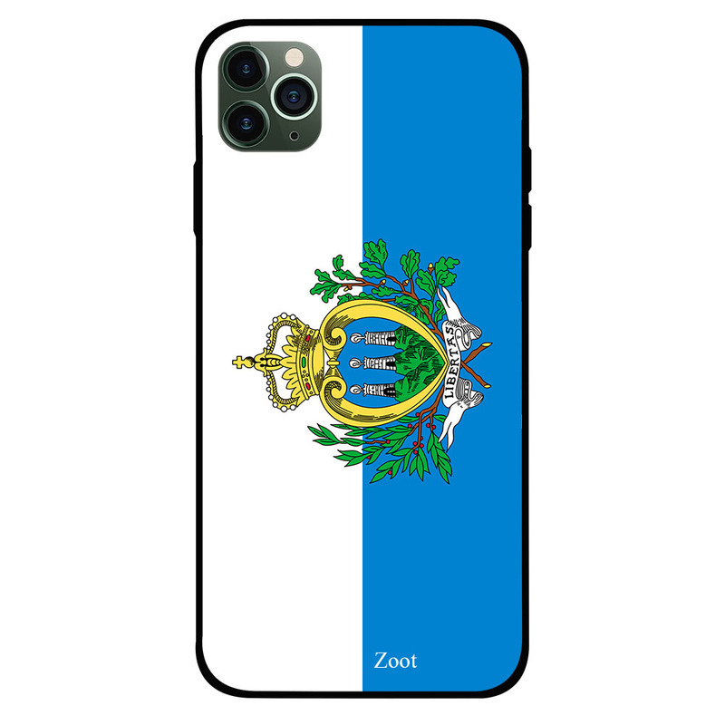 

Zoot Apple iPhone 11 Pro Max Mobile Phone Back Cover, San Marino Flag