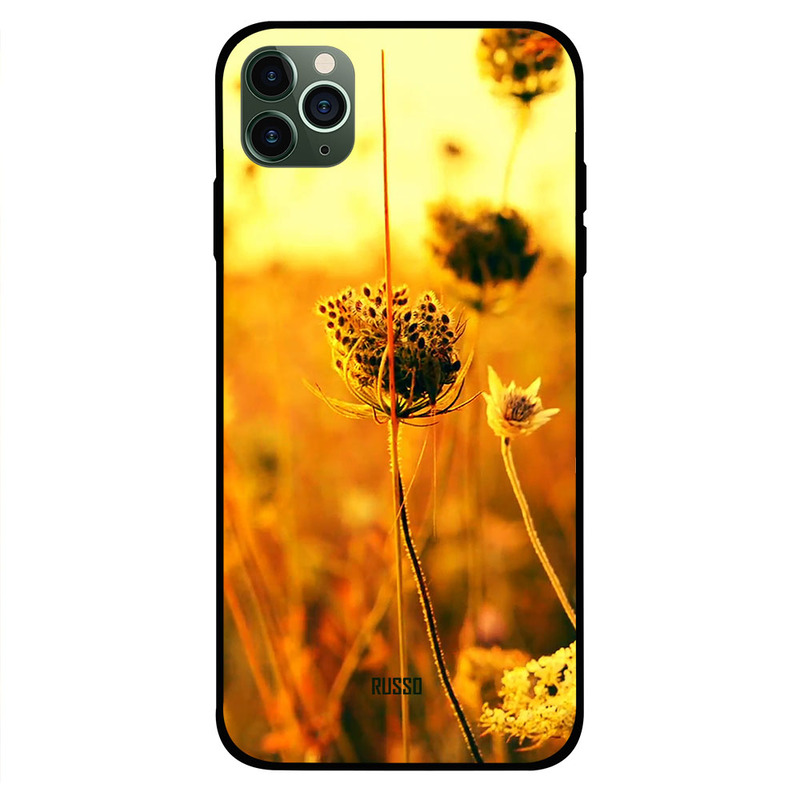 

Russo Apple iPhone 11 Pro Max Mobile Phone Back Cover, Bud Flower