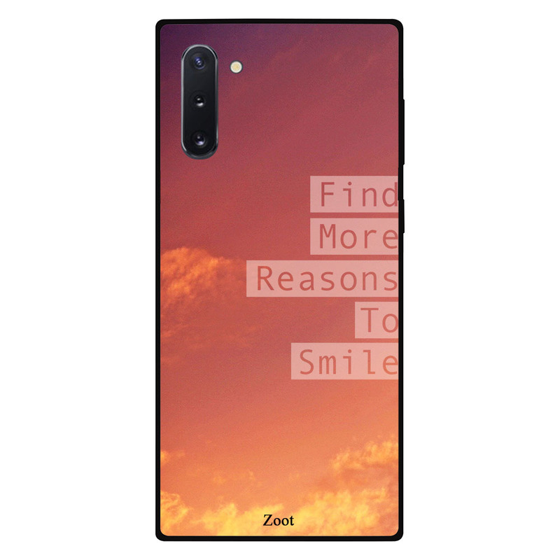 

Zoot Samsung Note 10 Mobile Phone Back Cover, Find More Reasons To Smile